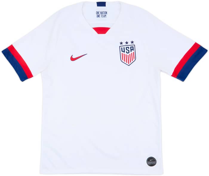 2019-20 USA Home Shirt - 4/10 - (M)
