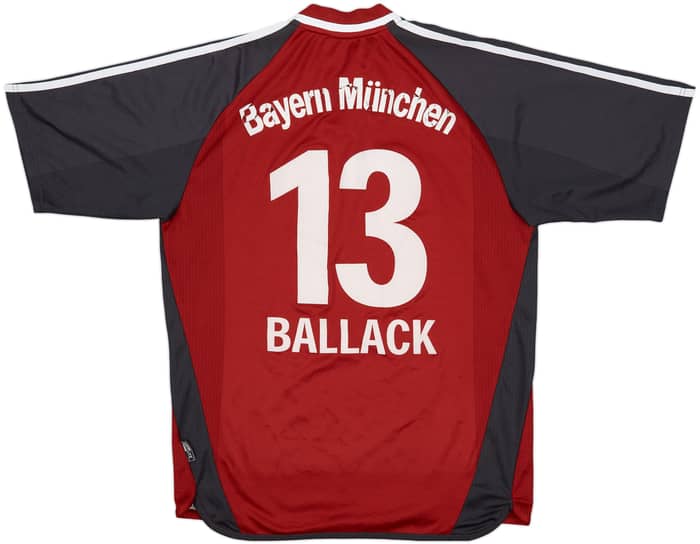 2002-03 Bayern Munich Home Shirt Ballack #13 - 4/10 - (M)