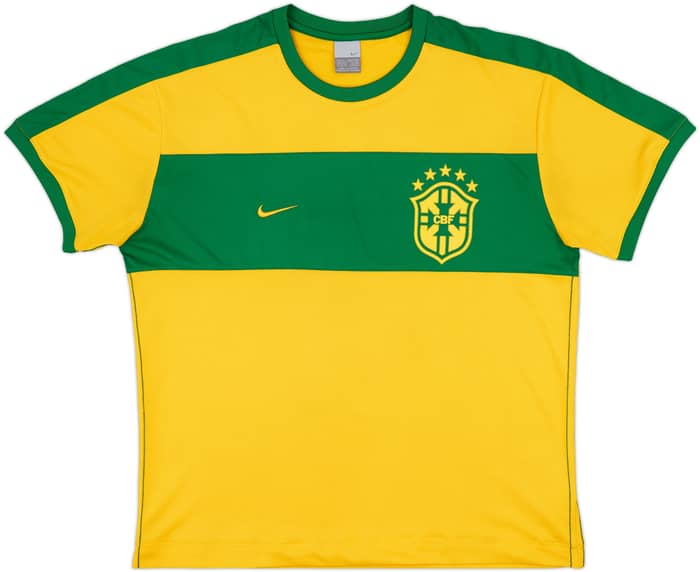 2006-07 Brazil Nike Training Shirt #10 - 6/10 - (XL)