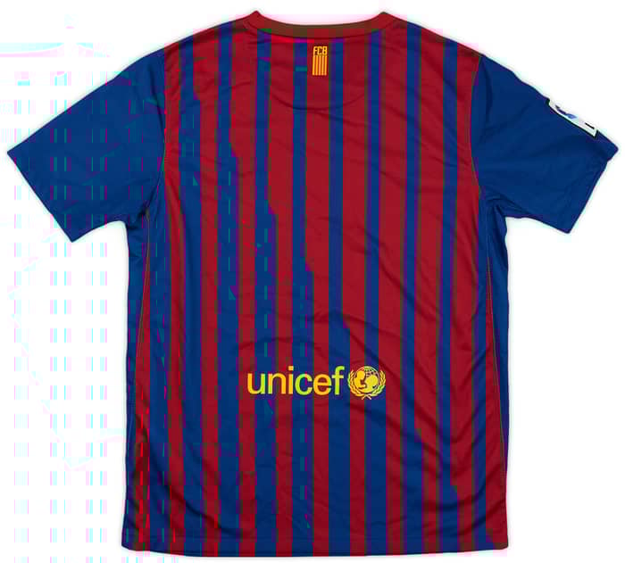 2011-12 Barcelona Home Shirt - 8/10 - (L.Boys)