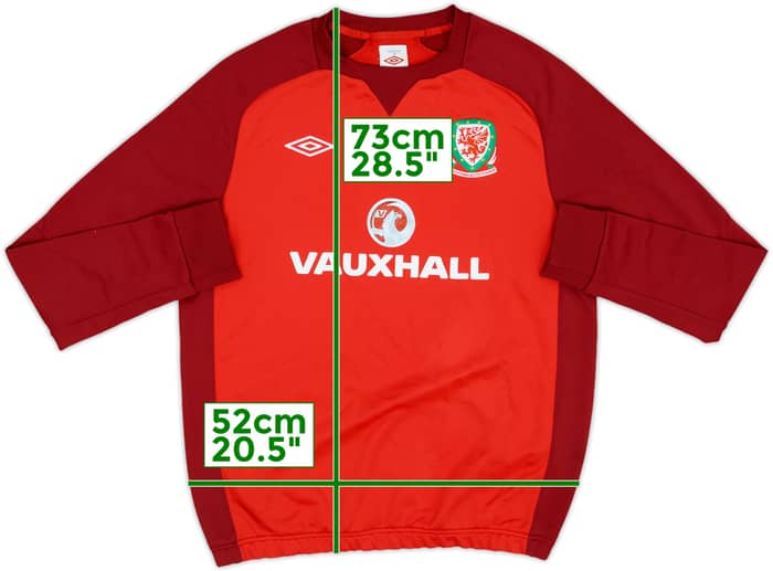 2012-13 Wales Umbro Sweat Top - 6/10 - (L)