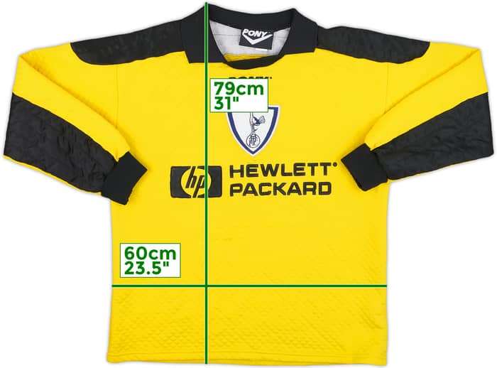 1995-96 Tottenham GK Shirt - 7/10 - (S)