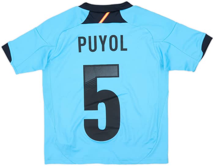 2012-14 Spain Away Shirt Puyol #5 (7-8 Years)