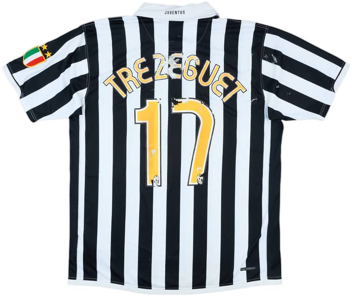 2006-07 Juventus Home Shirt Trezeguet #17 - 4/10 - (XL)