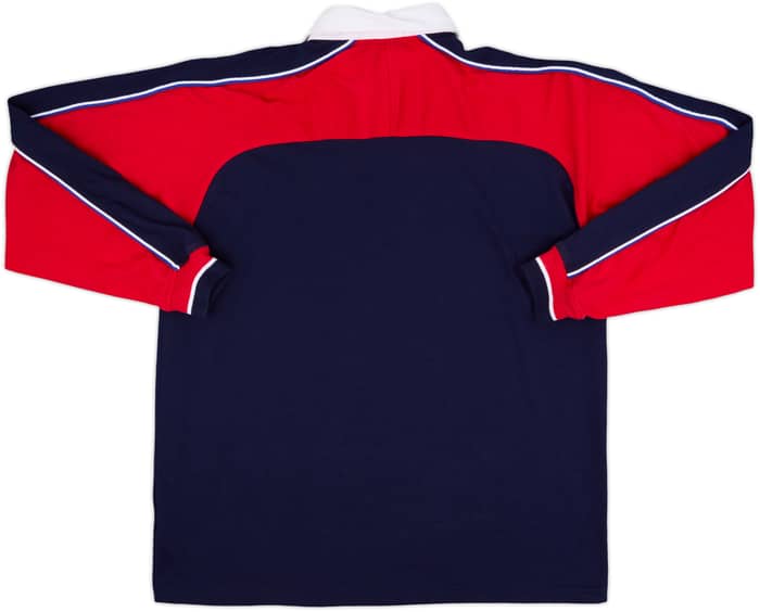 2001-02 Crystal Palace Le Coq Sportif Polo L/S Shirt - 9/10 - (L)