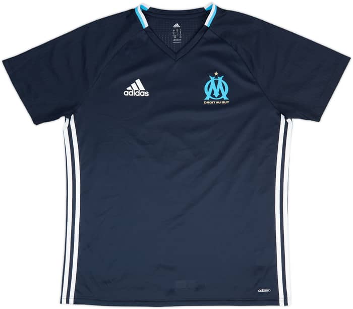 2016=17 Olympique Marseille Adizero Training Shirt - 10/10 - (L)