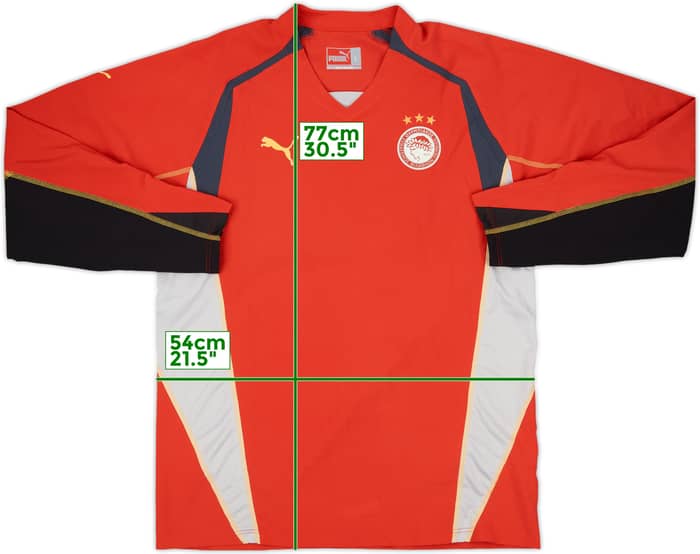 2006-07 Olympiakos GK Shirt - 8/10 - (L)