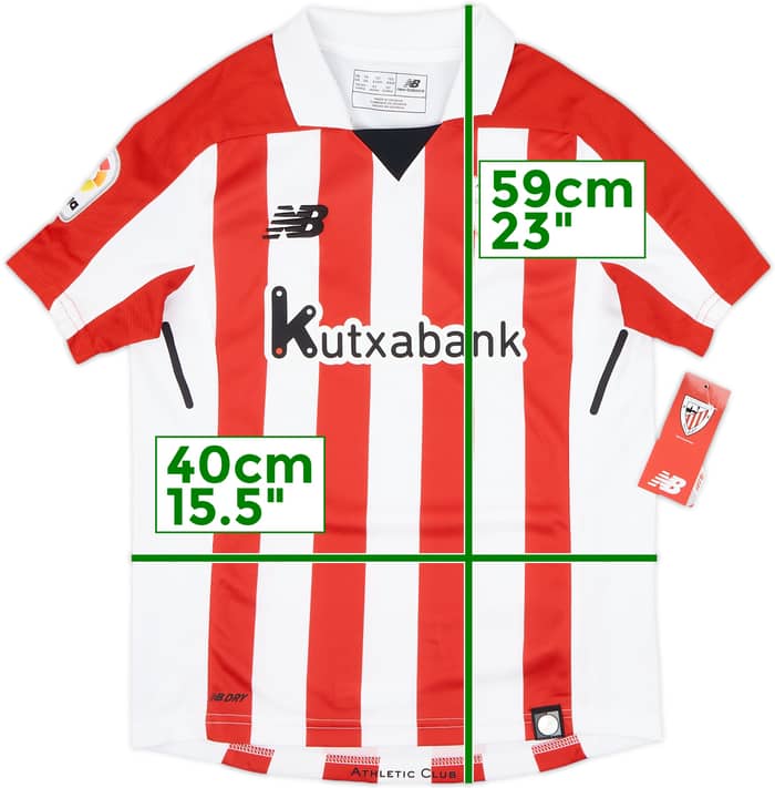 2017-18 Athletic Bilbao Home Shirt (S.Boys)
