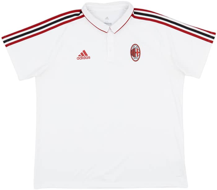 2017-18 AC Milan adidas Polo Shirt - 9/10 - (XXL)