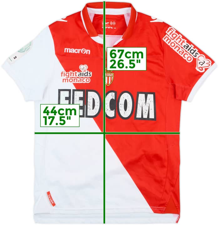 2012-13 Monaco Home Shirt - 5/10 - (XS)