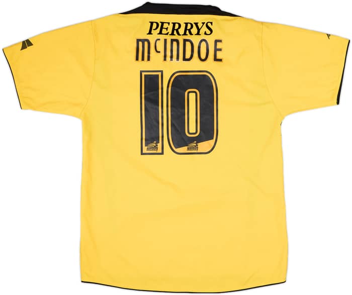 2006-07 Burnley Away Shirt McIndoe #10 - 8/10 - (M/L)