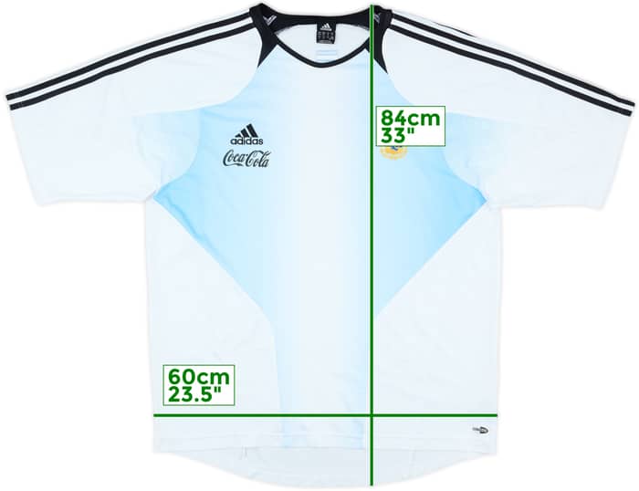 2004-06 Argentina adidas Training Shirt - 9/10 - (4XL)