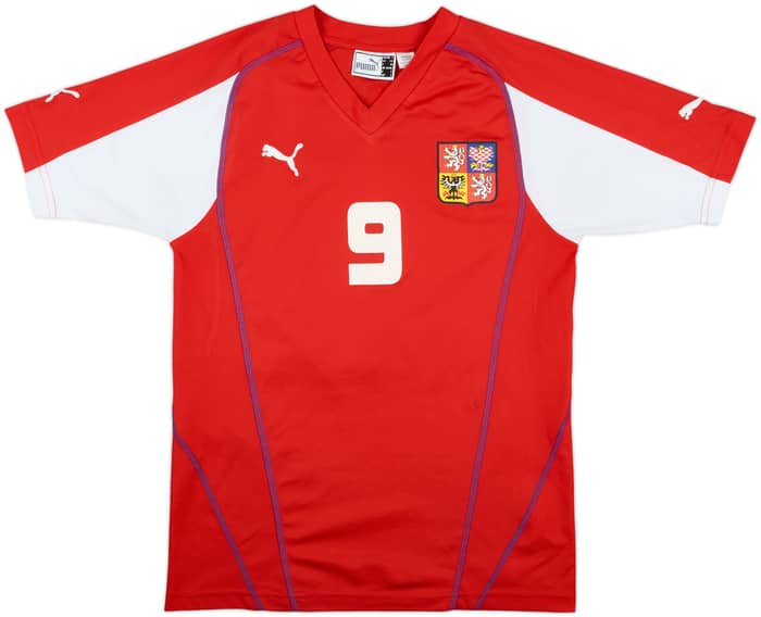 2003-04 Czech Republic Basic Home Shirt Koller #9 - 7/10 - (S)