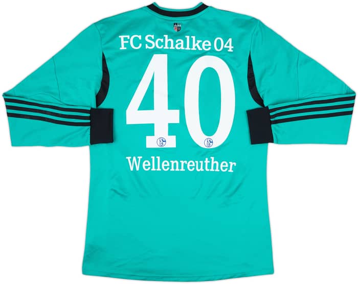 2013-15 Schalke Player Issue Third/GK Shirt Wellenreuther #40 - 7/10 - (L)