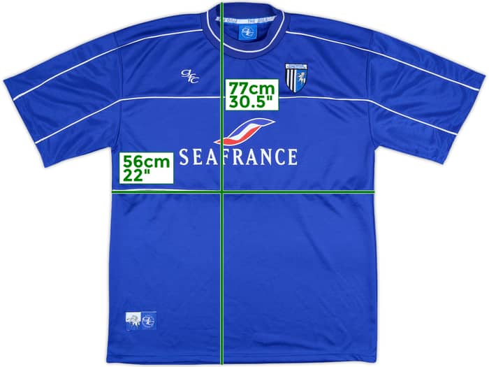 2001-02 Gillingham Home Shirt - 7/10 - (M)
