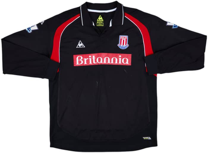 2009-10 Stoke City Away L/S Shirt Fuller #10 - 7/10 - (L)
