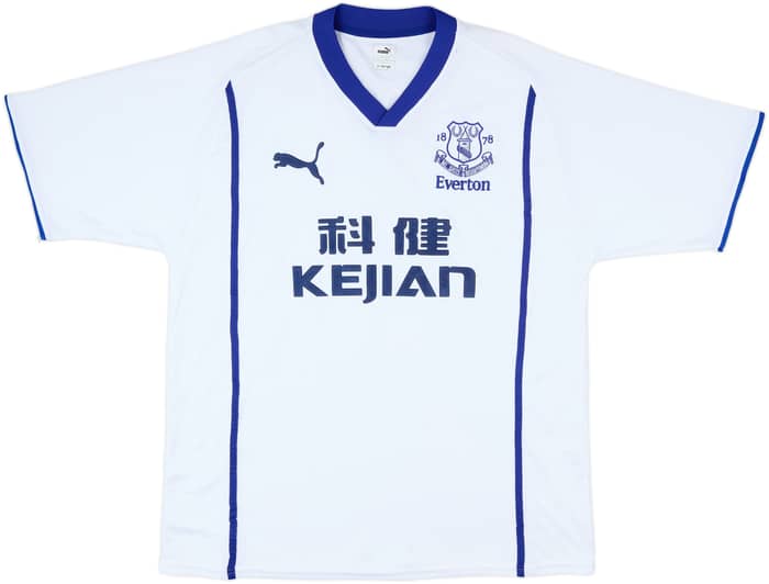 2002-03 Everton Away Shirt Rooney #18 - 8/10 - (XL)