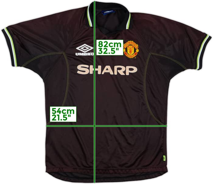 1998-99 Manchester United Third Shirt - 4/10 - (L)