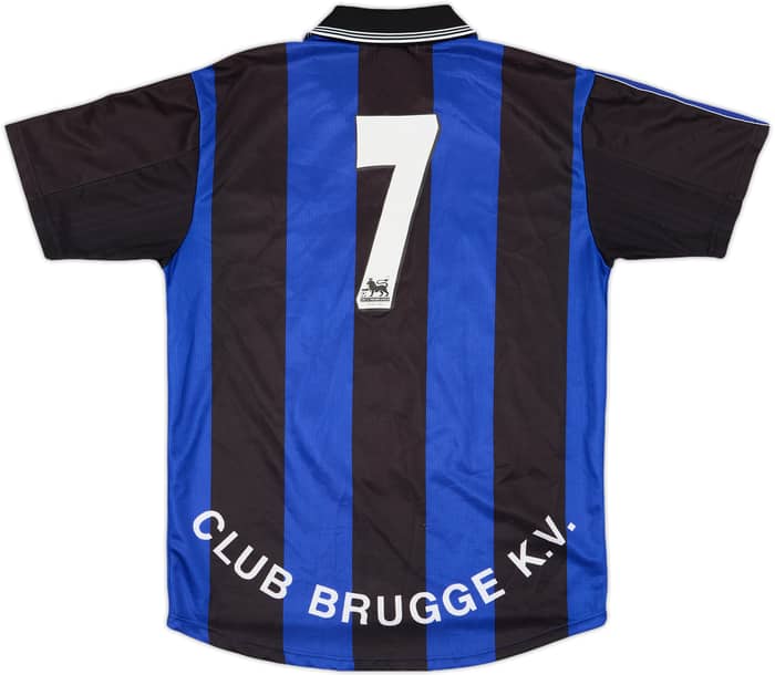 1998-99 Club Brugge Home Shirt #7 - 8/10 - (Y)