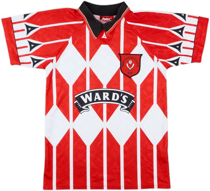 1995-96 Sheffield United Home Shirt - 4/10 - (S.Boys)
