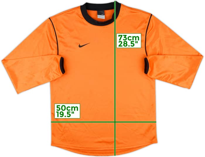 2005-06 Nike Template L/S Shirt - 5/10 - (XL.Boys)