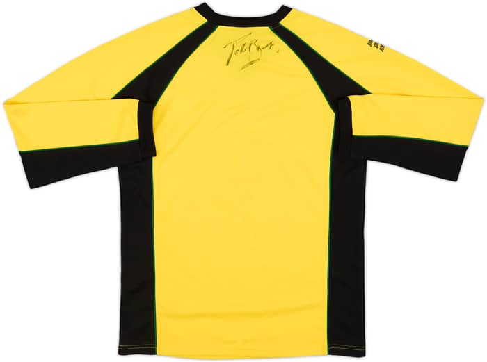 2001-02 Ireland Soccer School Signed Umbro GK Training Shirt - 9/10 - (M.Boys)