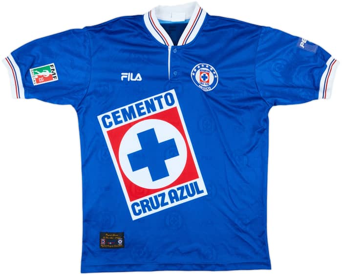 1999-00 Cruz Azul Home Shirt - 9/10 - (XL)