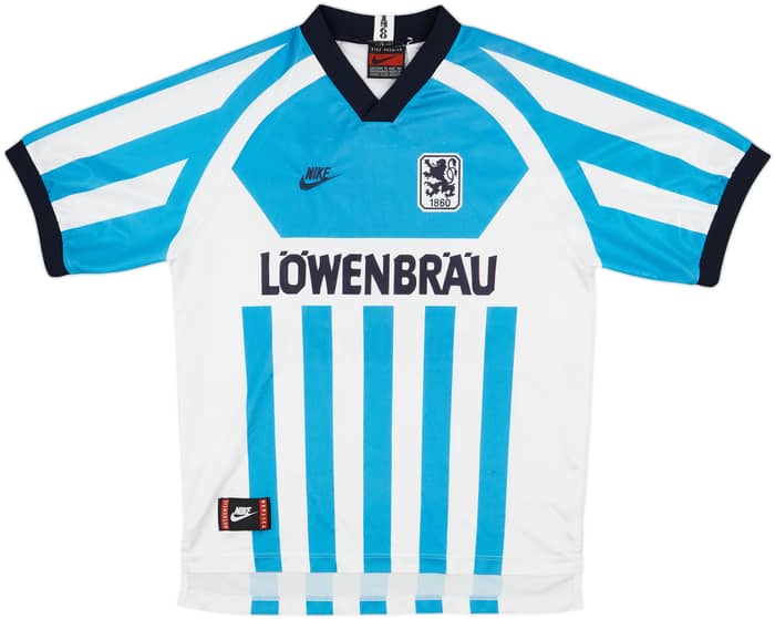 1995-96 1860 Munich Home Shirt Nowak #10 - 7/10 - (L)