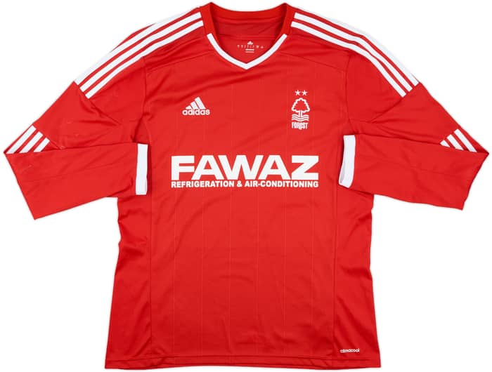 2014-15 Nottingham Forest Home L/S Shirt Assombalonga #9 - 7/10 - (L)