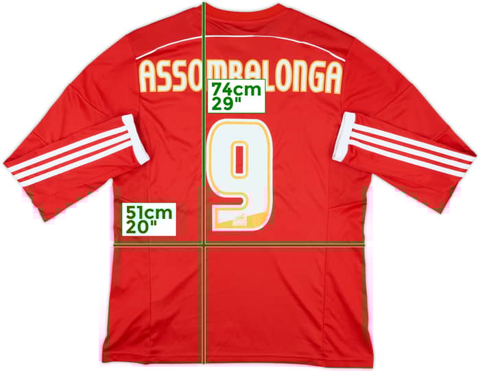 2014-15 Nottingham Forest Home L/S Shirt Assombalonga #9 - 7/10 - (L)