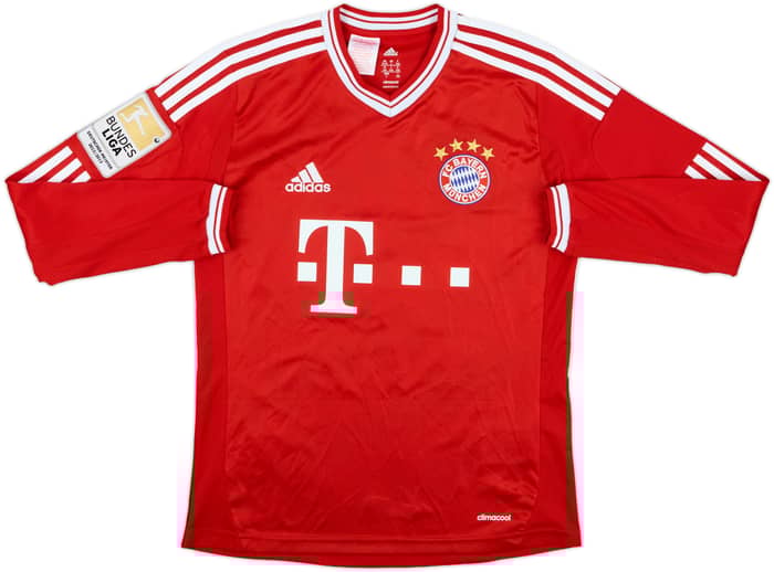 2013-14 Bayern Munich Home L/S Shirt Gotze #19 - 9/10 - (L.Boys)