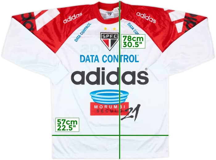 1997 Sao Paulo adidas Training L/S Shirt - 9/10 - (XL)