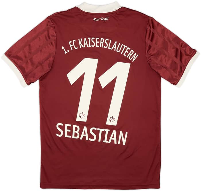2010-11 Kaiserslautern Home Shirt Sebastian #11 - 6/10 - (S)