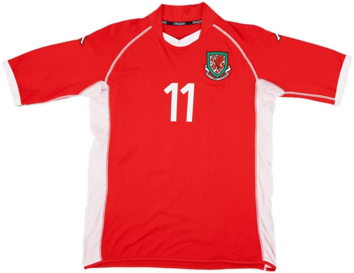 2002-04 Wales Home Shirt Giggs #11 - 5/10 - (M)