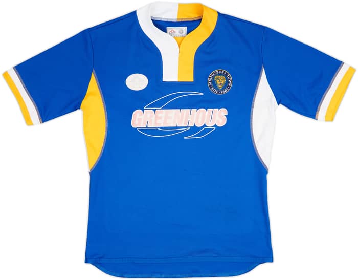 2007-08 Shrewsbury Home Shirt - 5/10 - (S)