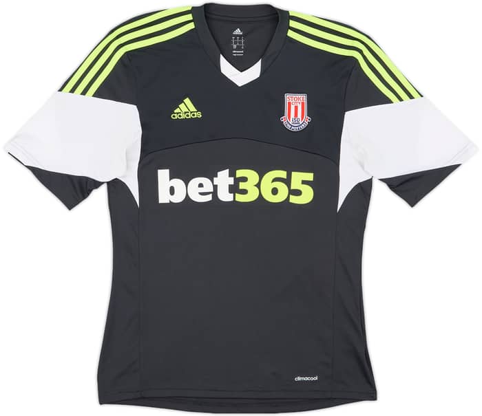 2013-14 Stoke City '150 Years' Away Shirt Crouch #25 - 7/10 - (S)