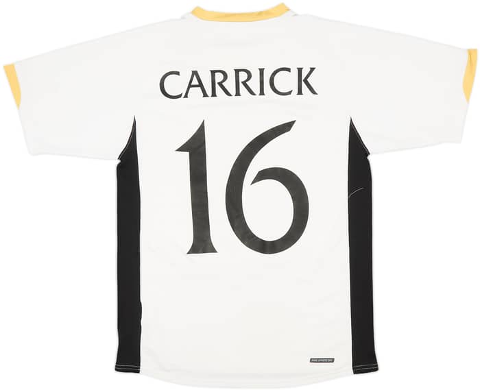 2006-08 Manchester United Away Shirt Carrick #16 - 6/10 - (S)