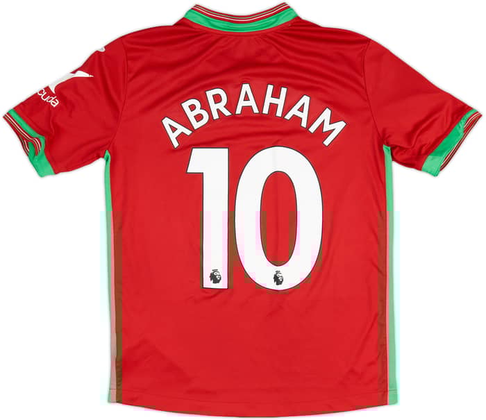 2017-18 Swansea Away Shirt Abraham #10 - 7/10 - (L.Boys)