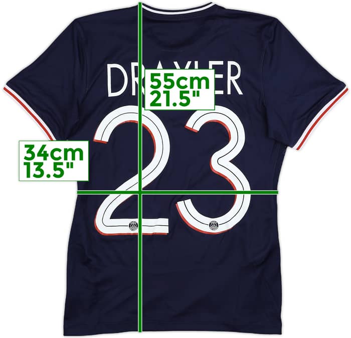 2020-21 Paris Saint-Germain Home Shirt Draxler #23 (Women's M)