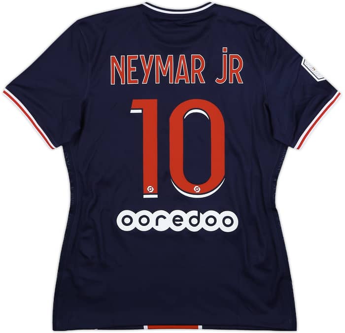 2020-21 Paris Saint-Germain Home Shirt Neymar Jr #10 (Women's M)