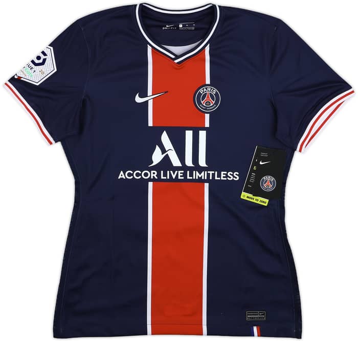 2020-21 Paris Saint-Germain Home Shirt Neymar Jr #10 (Women's M)
