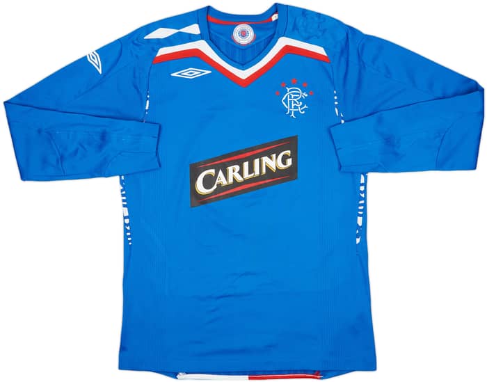 2007-08 Rangers Home L/S Shirt Boyd #9 - 5/10 - (S)