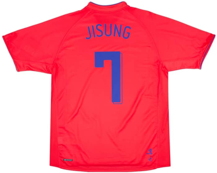 2006-08 South Korea Home Shirt Ji Sung #7 (L)
