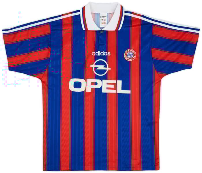 1995-97 Bayern Munich Home Shirt Klinsmann #18 - 8/10 - (M)