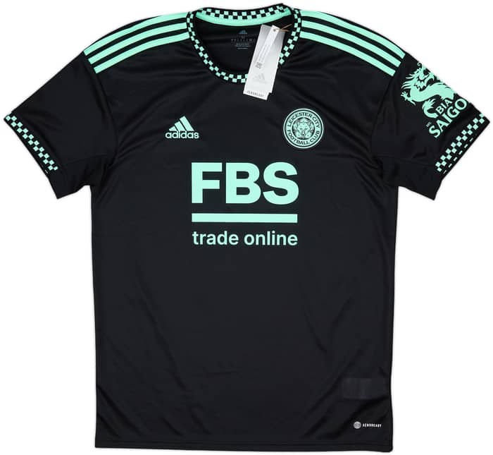 2022-23 Leicester Away Shirt Vardy #9 (M)