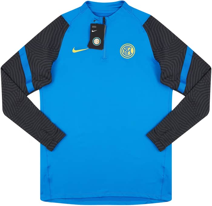 2020-21 Inter Milan Nike 1/4 Zip Training Drill Top