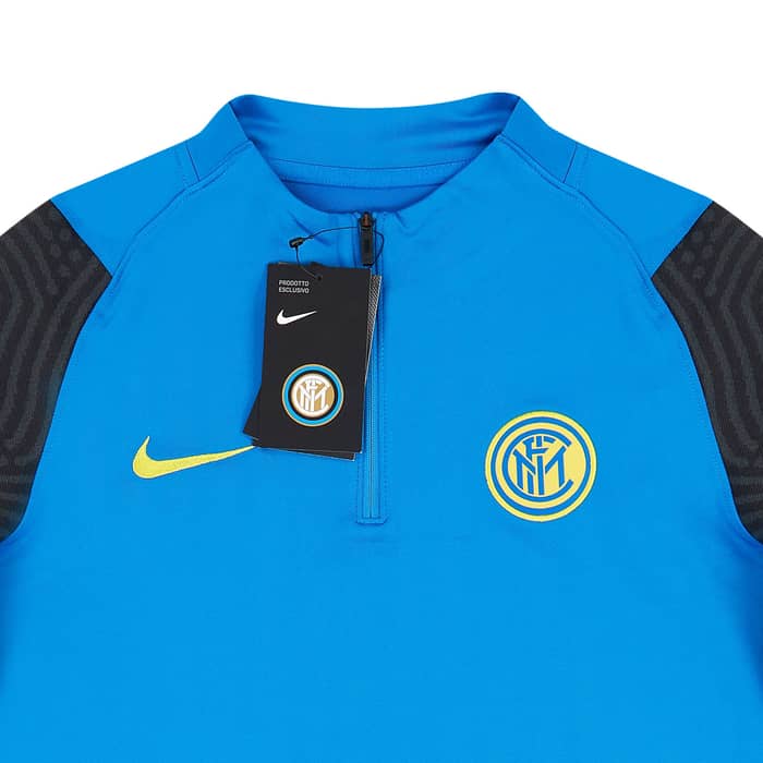 2020-21 Inter Milan Nike 1/4 Zip Training Drill Top