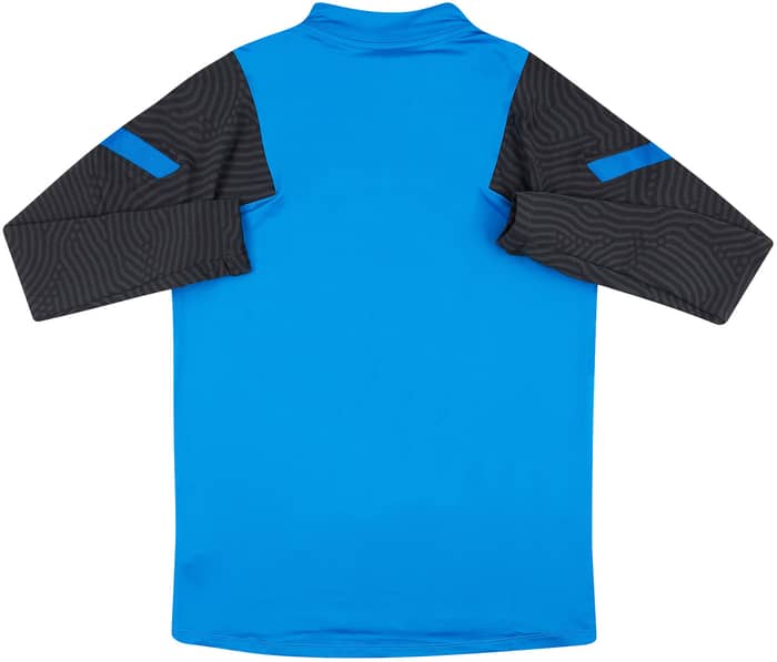 2020-21 Inter Milan Nike 1/4 Zip Training Drill Top