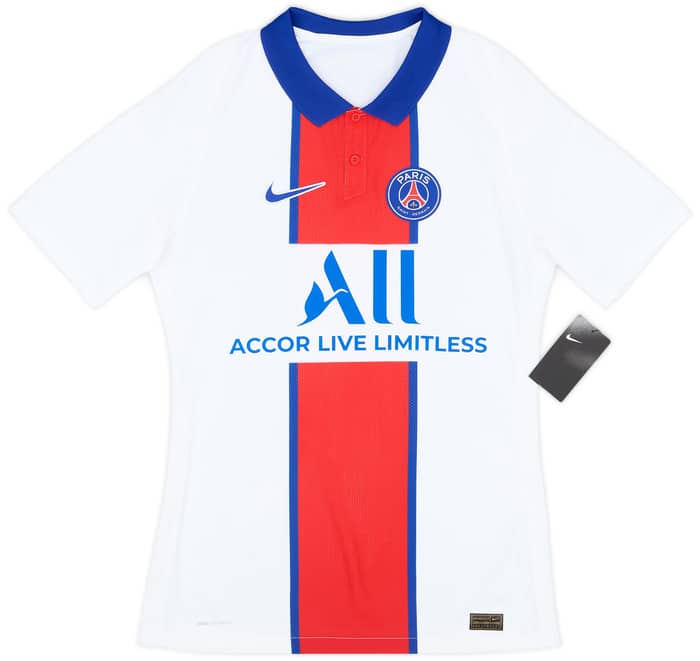 2020-21 Paris Saint-Germain Player Issue Vaporknit Away Shirt