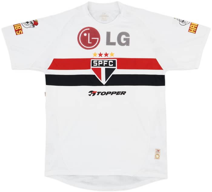 2004 Sao Paulo Home Shirt #10 - 6/10 - (L)